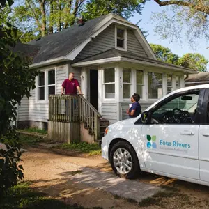 Four River Sanitation Authority - Employees Visiting Residential Location